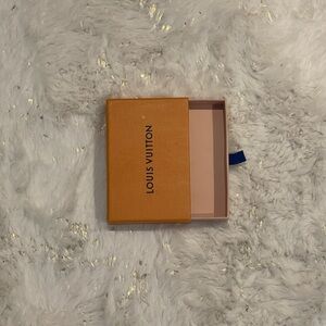 LV LOUIS VUITTON SMALL WALLET GIFT BOX BROWN TAN